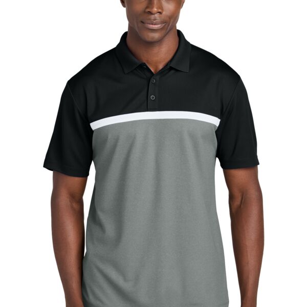 UV Micropique Colorblock Polo Thumbnail